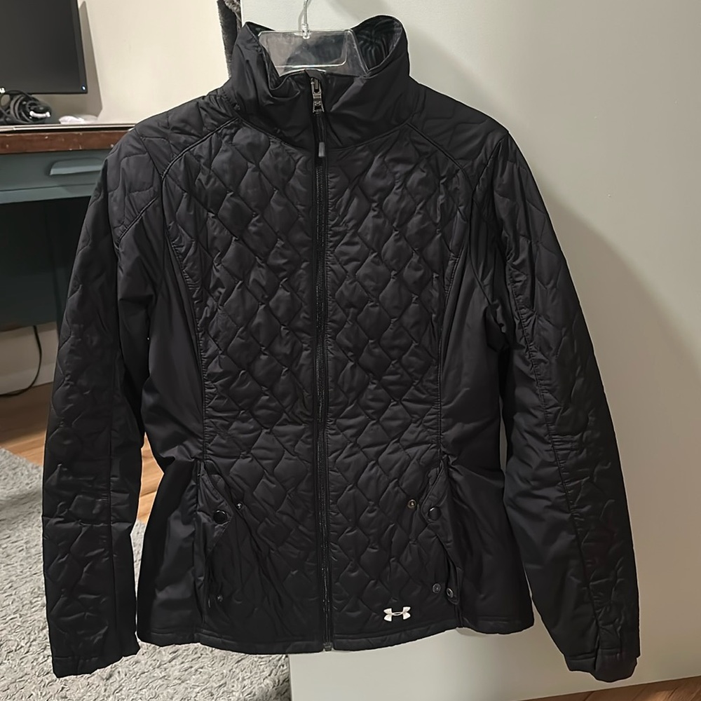 Under Armour jacket, women’s, black, lightly worn